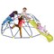 13.3 Ft Climbing Dome Geometric Dome Climber With Extended Wavy Slide